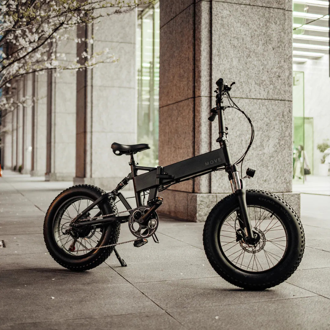 MOVE XS 電動アシスト自転車 ブラック MOVE XS|次世代ファットタイヤ MOVE XS 電動アシスト自転車 ブラック MOVE XS|次世代ファットタイヤ