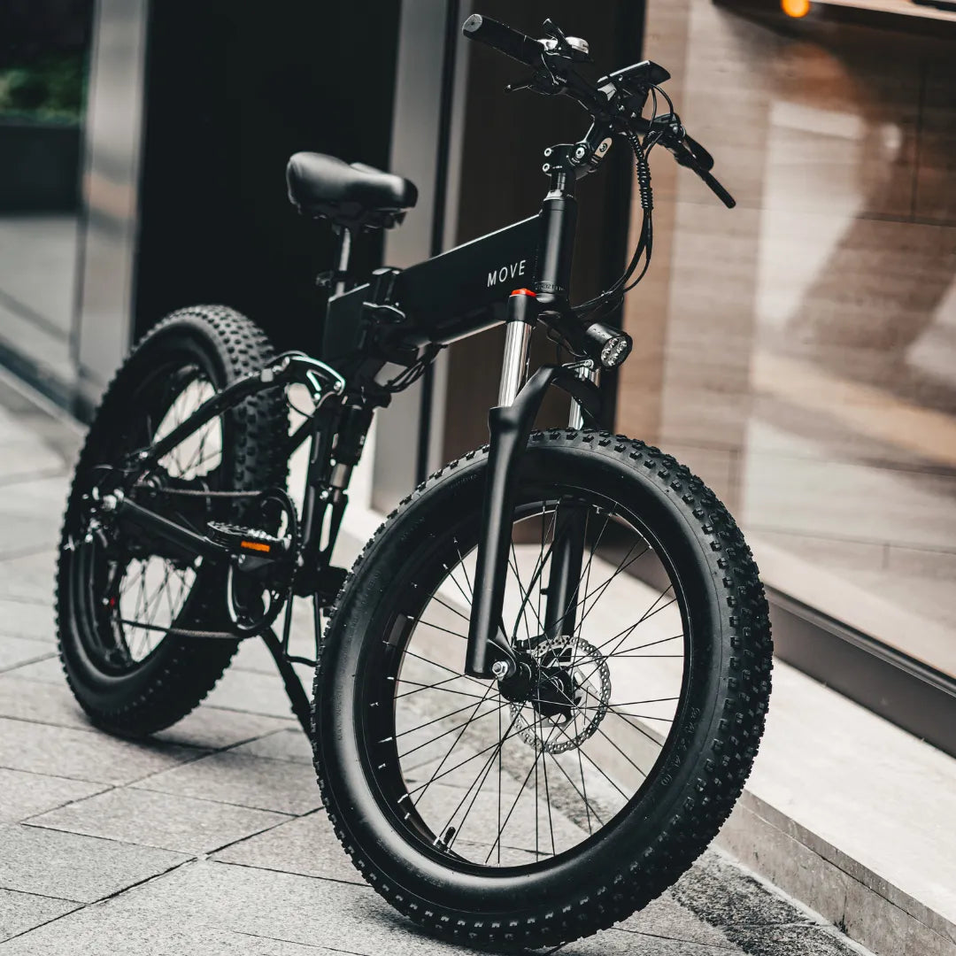 MOVE e.bike 電動自転車 イーバイク MOVE X|次世代ファットタイヤ型E-bike|折りたたみ電動アシスト
